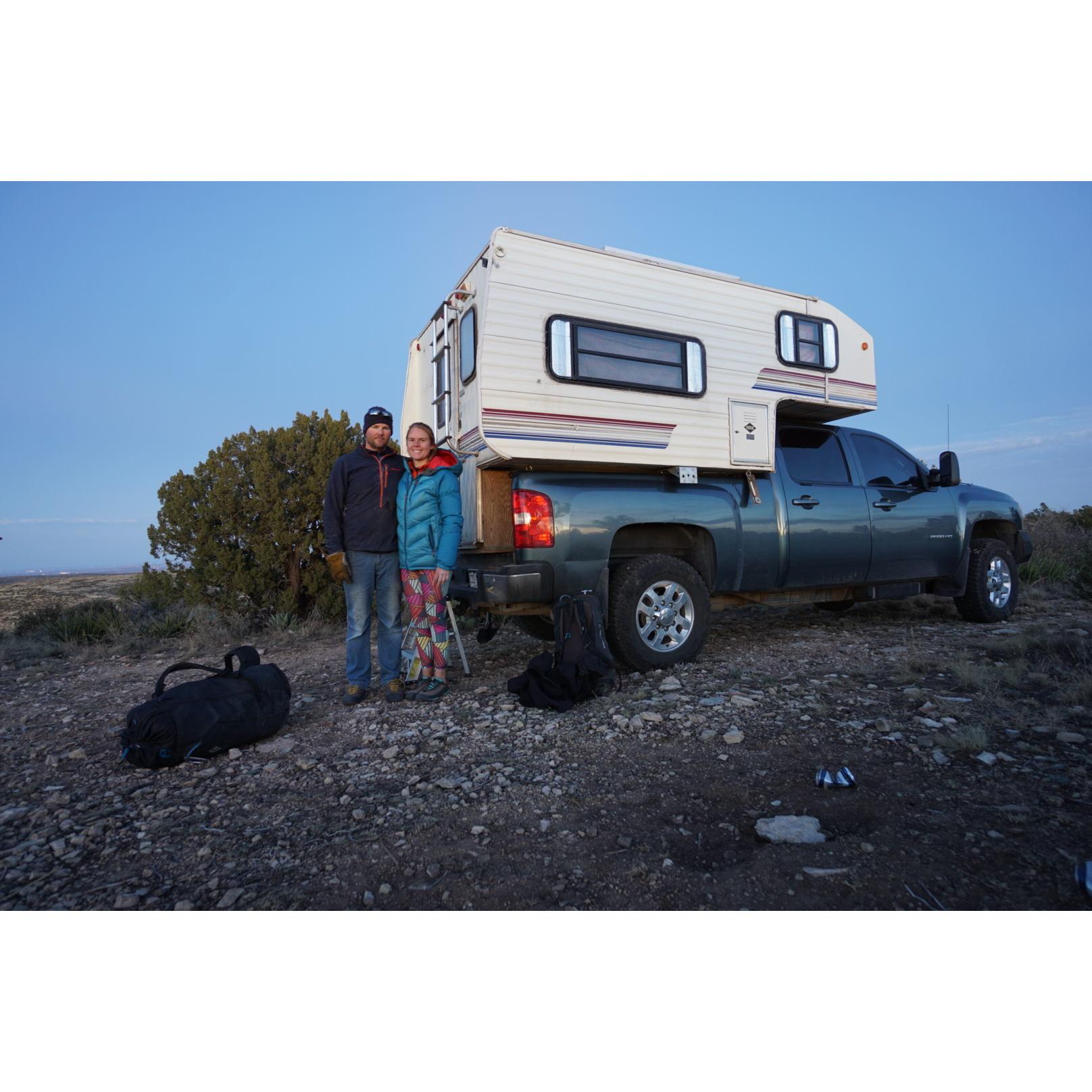 Climbing trip set up in NM
