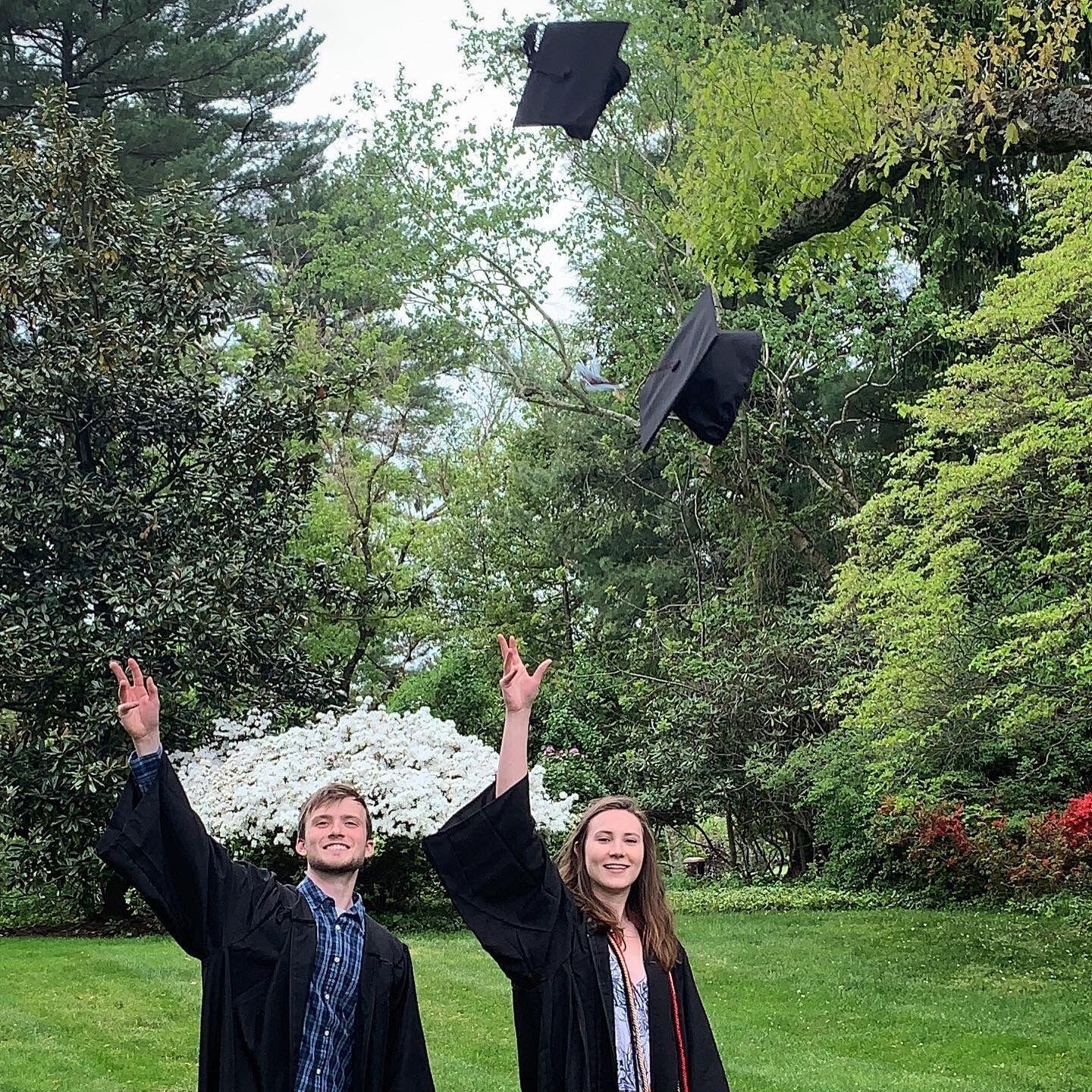 MAY 2020: Graduated from College together!