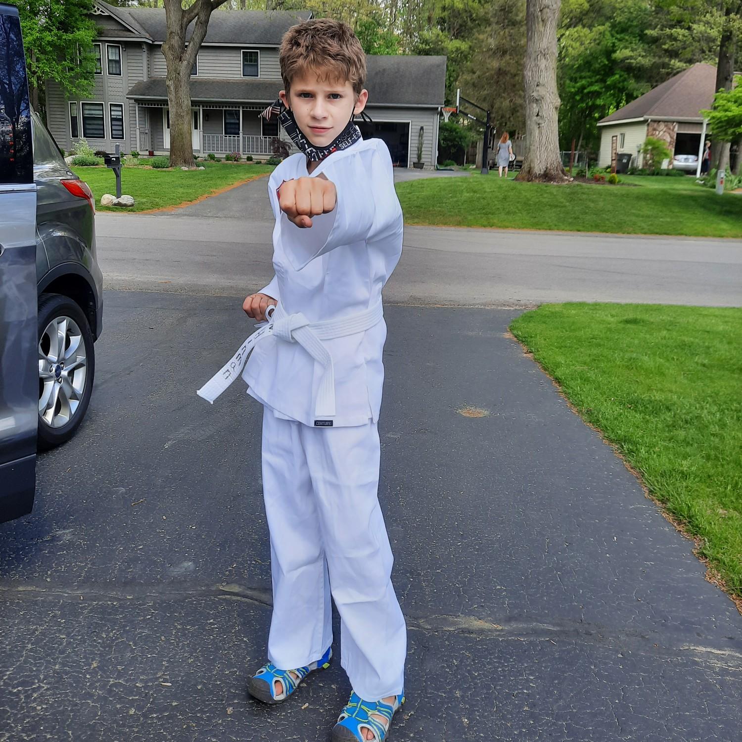 Newest black belt academy student!!