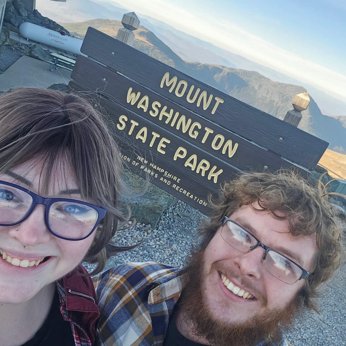 We took the Cog up to the summit of Mt. Washington for Ben's birthday and were lucky enough to have perfect weather.