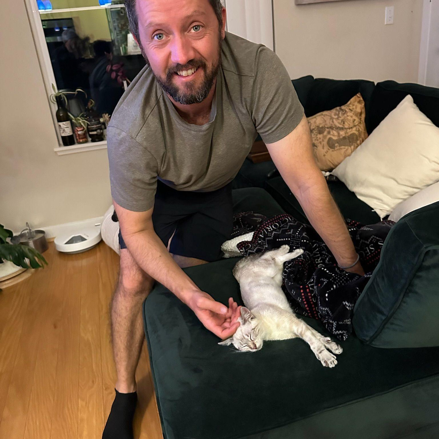 Wynnie settling right in at home