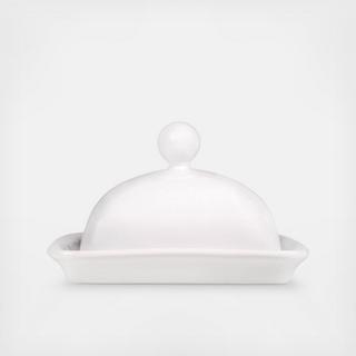 Fiddle & Fern Butter Dish