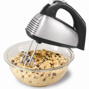 Hamilton Beach 6-Speed Classic Hand Mixer, Silver (62650A)