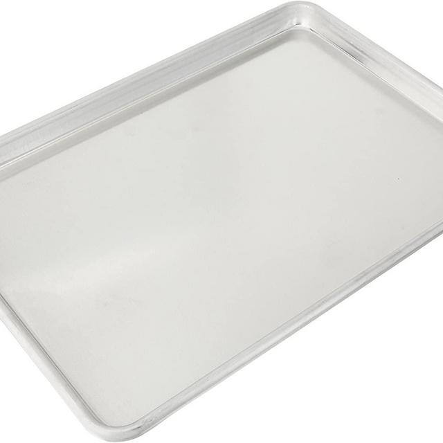 Vollrath Wear-Ever Half-Size Sheet Pan, 18-Inch x 13-Inch, Open-Bead, Aluminum, NSF