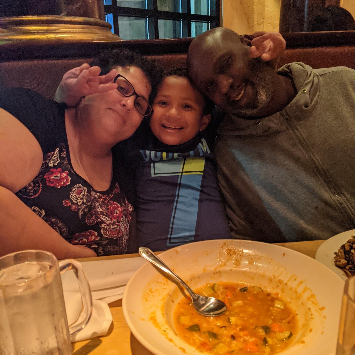 Celebrating our boy's birthday