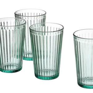 VARDAGEN Glass, light turquoise, 15 oz