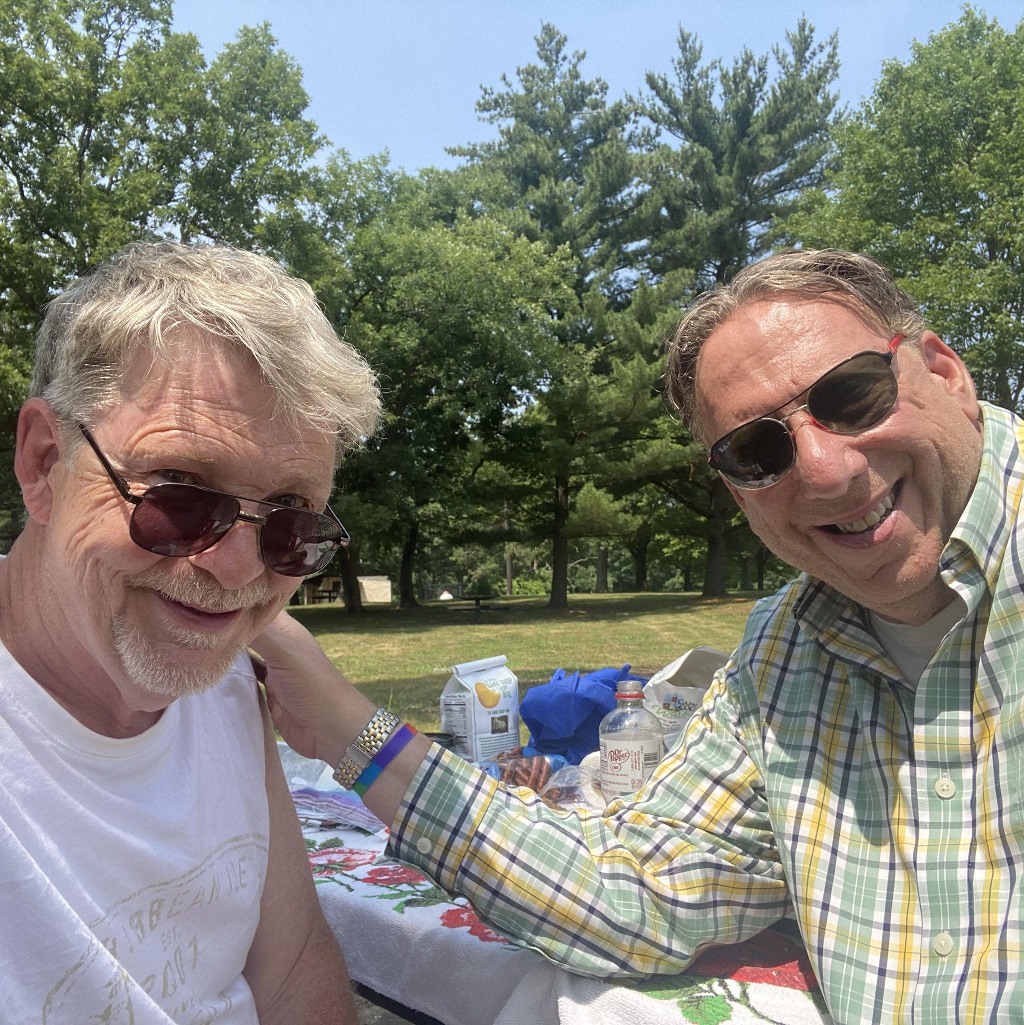 Roadside picnic and looking forward to more of these. xo