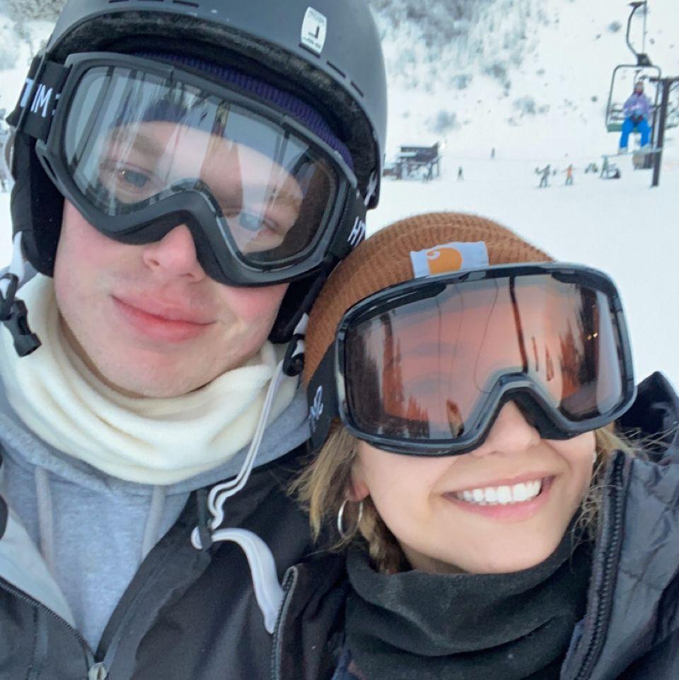 Forever ski buddies!