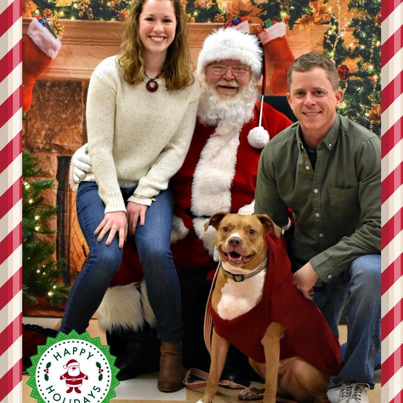Christmas family photo, December 2019.