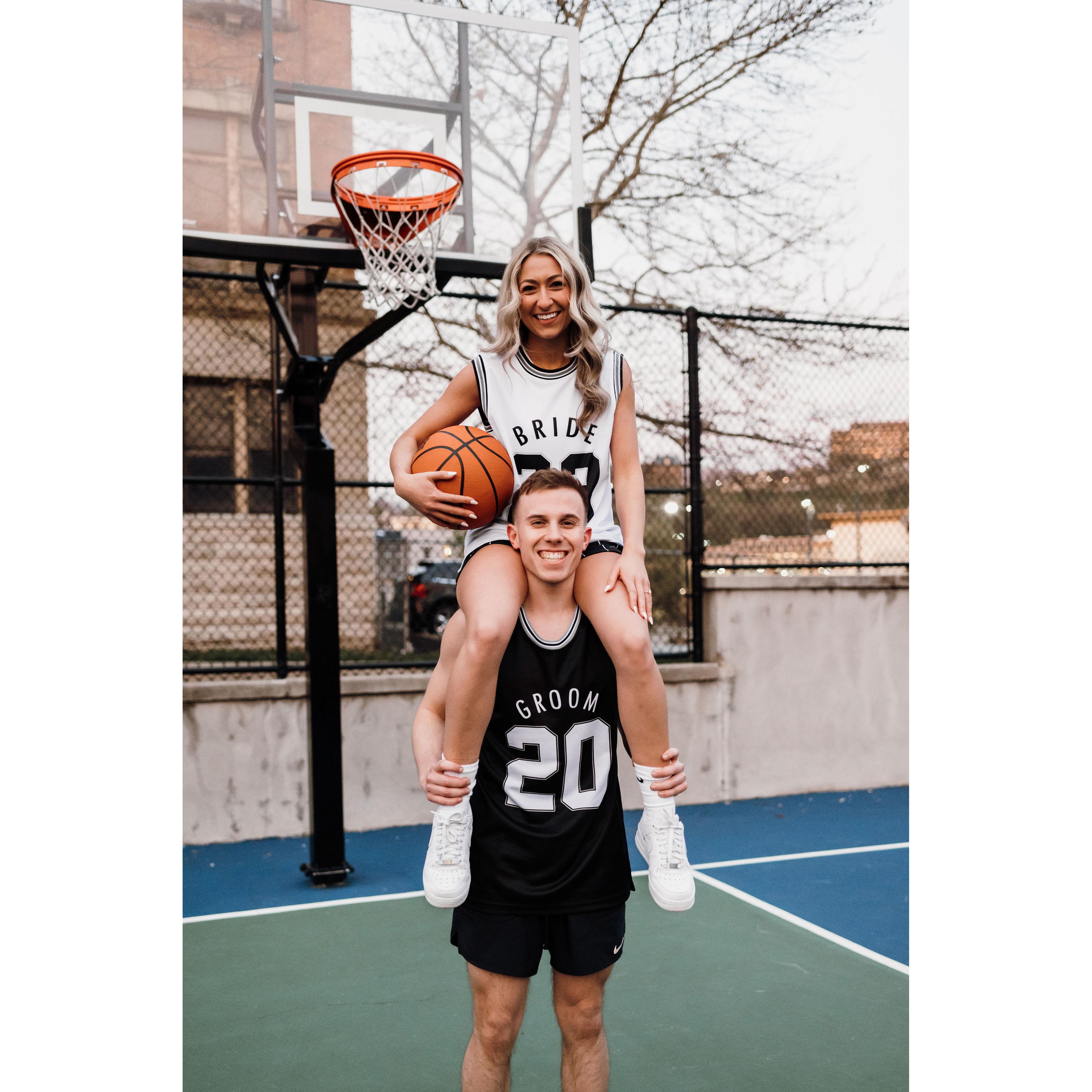 Engagement Photoshoot in downtown cincy