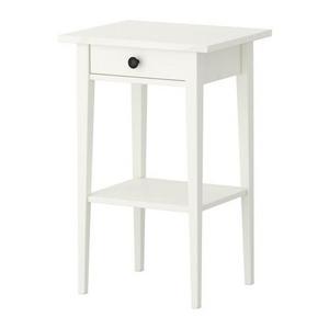 HEMNES				Nightstand, white stain