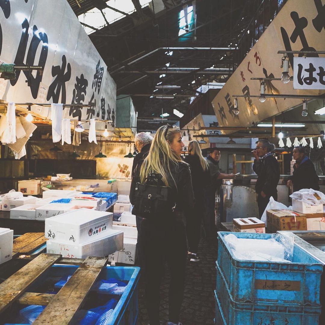 Tsukiji Fish Market, Tokyo