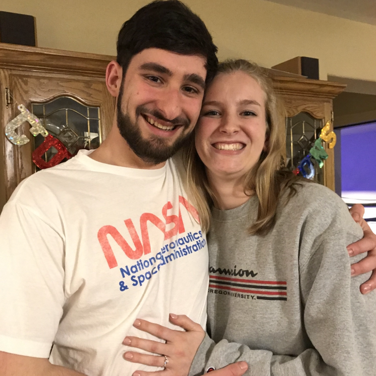 2/15/20
At our engagement party!