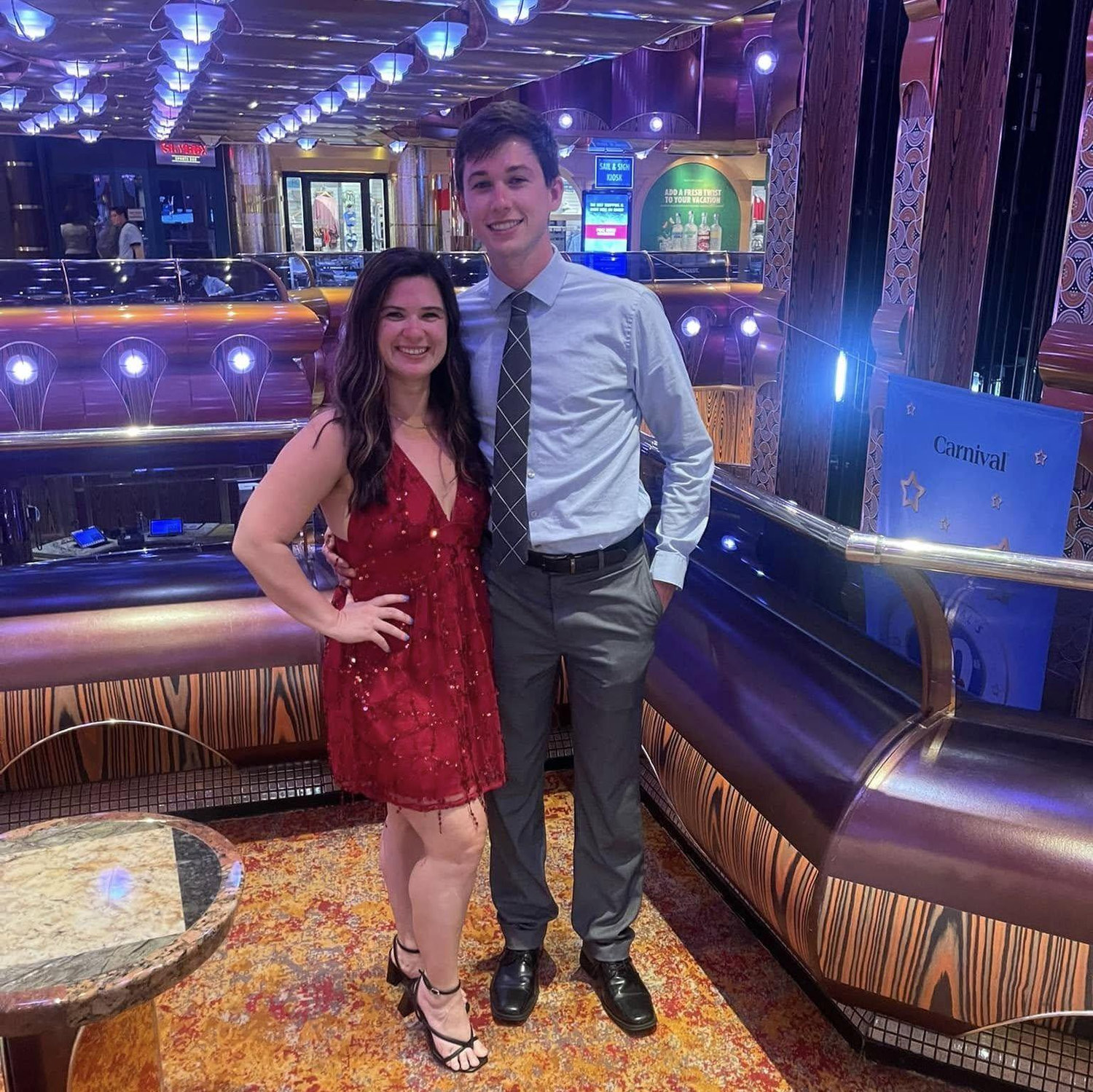 Cruise Birthday Dinner