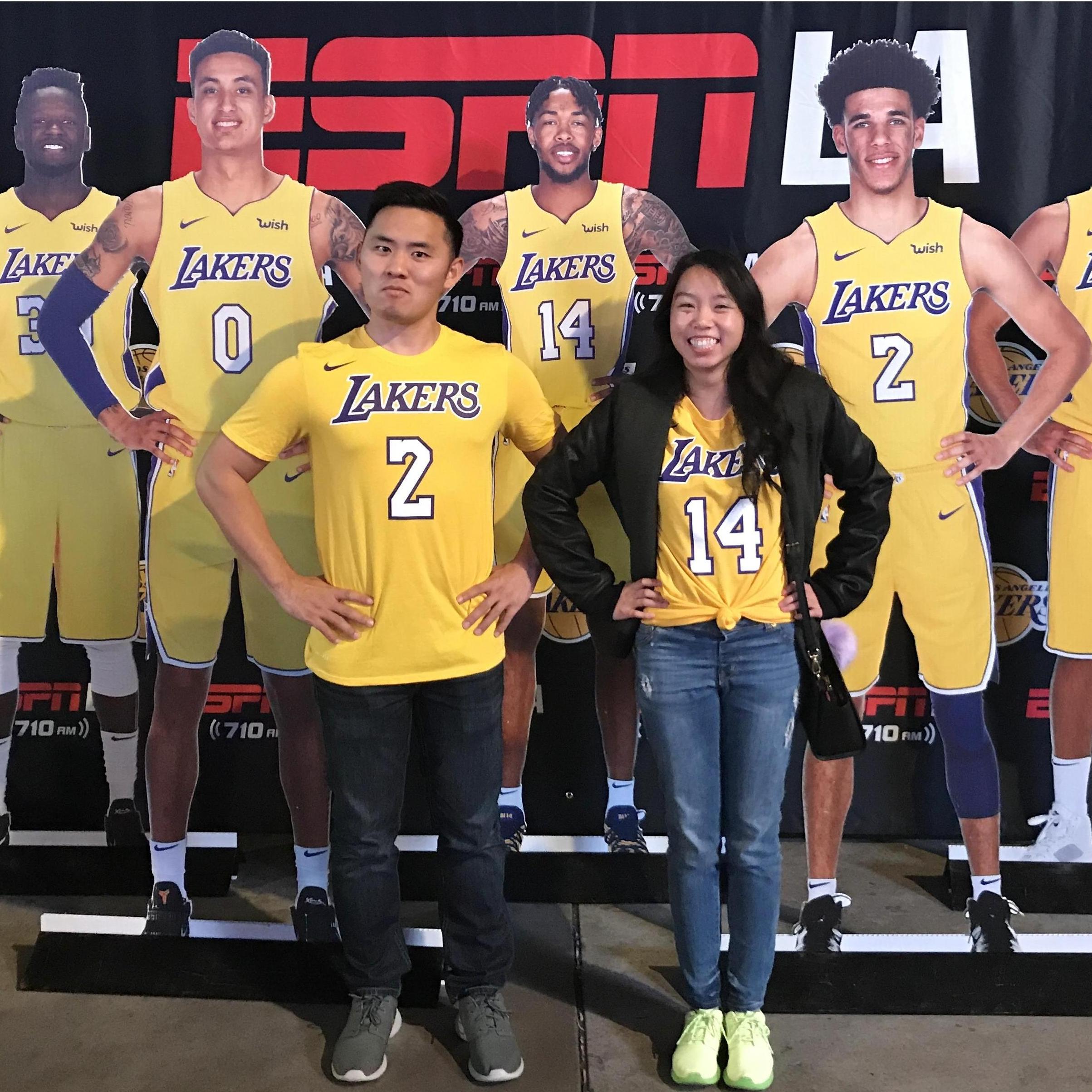 12/2017 - #lakeshow
Staples Center, Los Angeles, CA