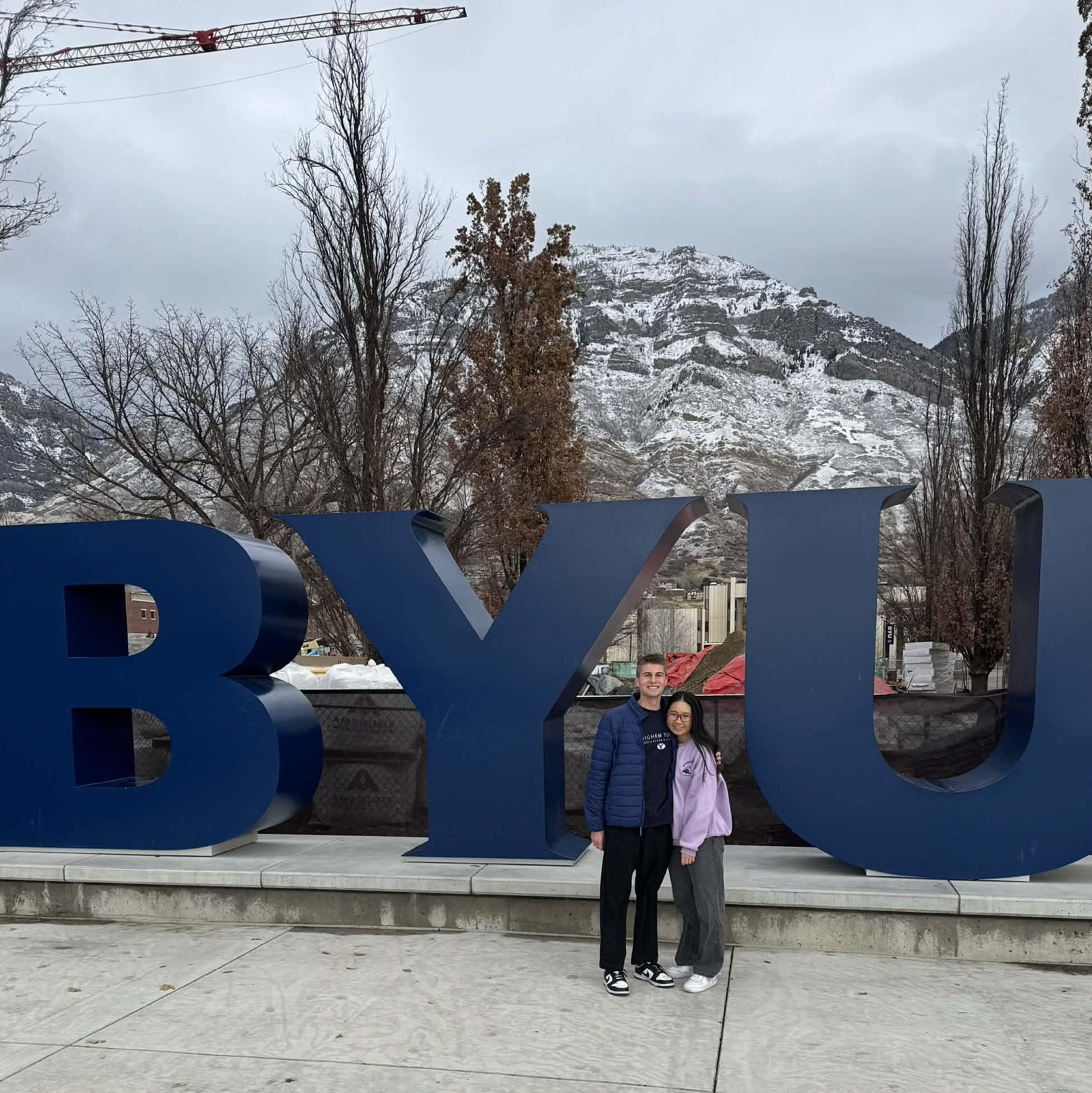 bauer's first day in BYU