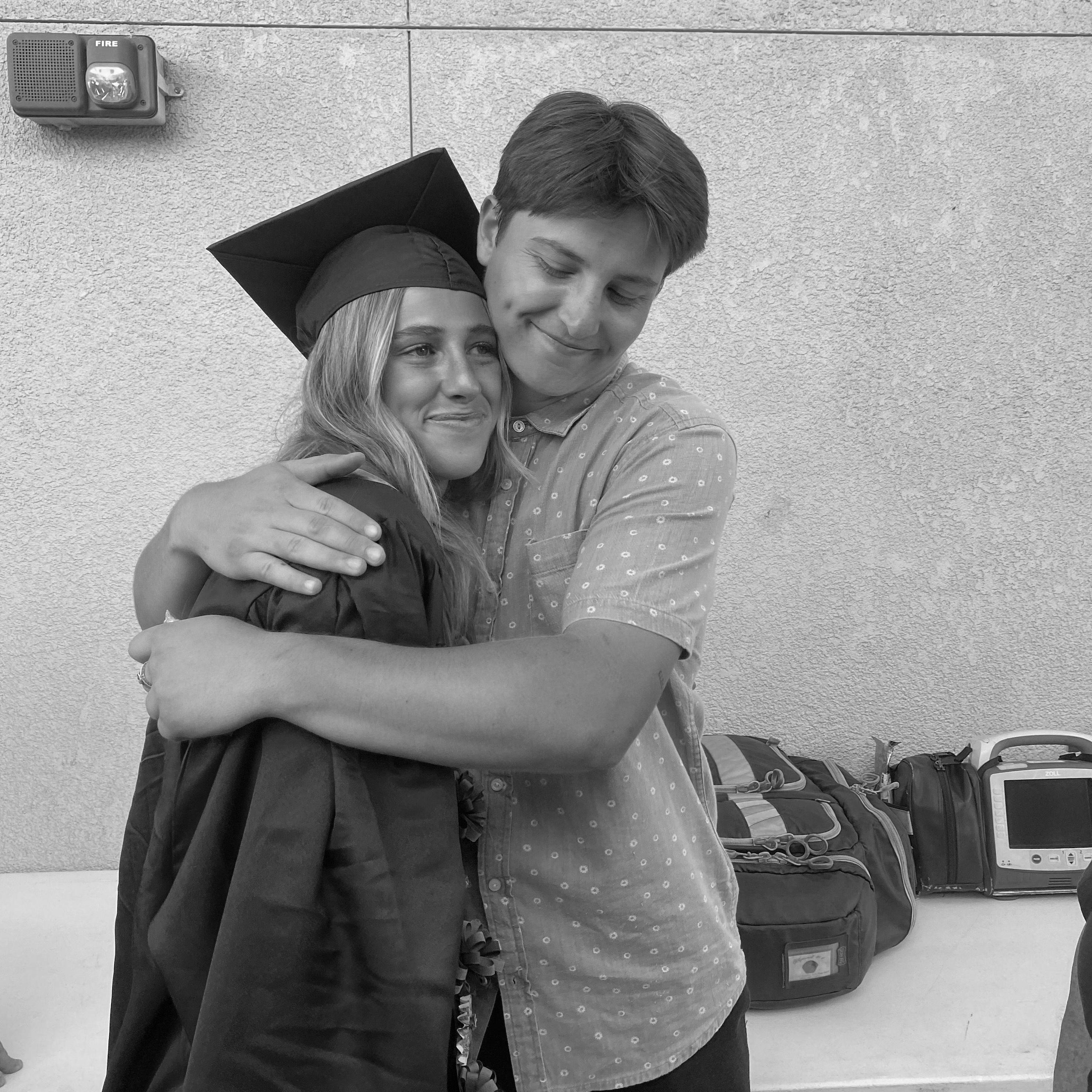Maddie's college graduation from Cal Poly.