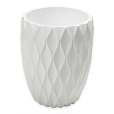 Roselli Trading Wave Wastebasket