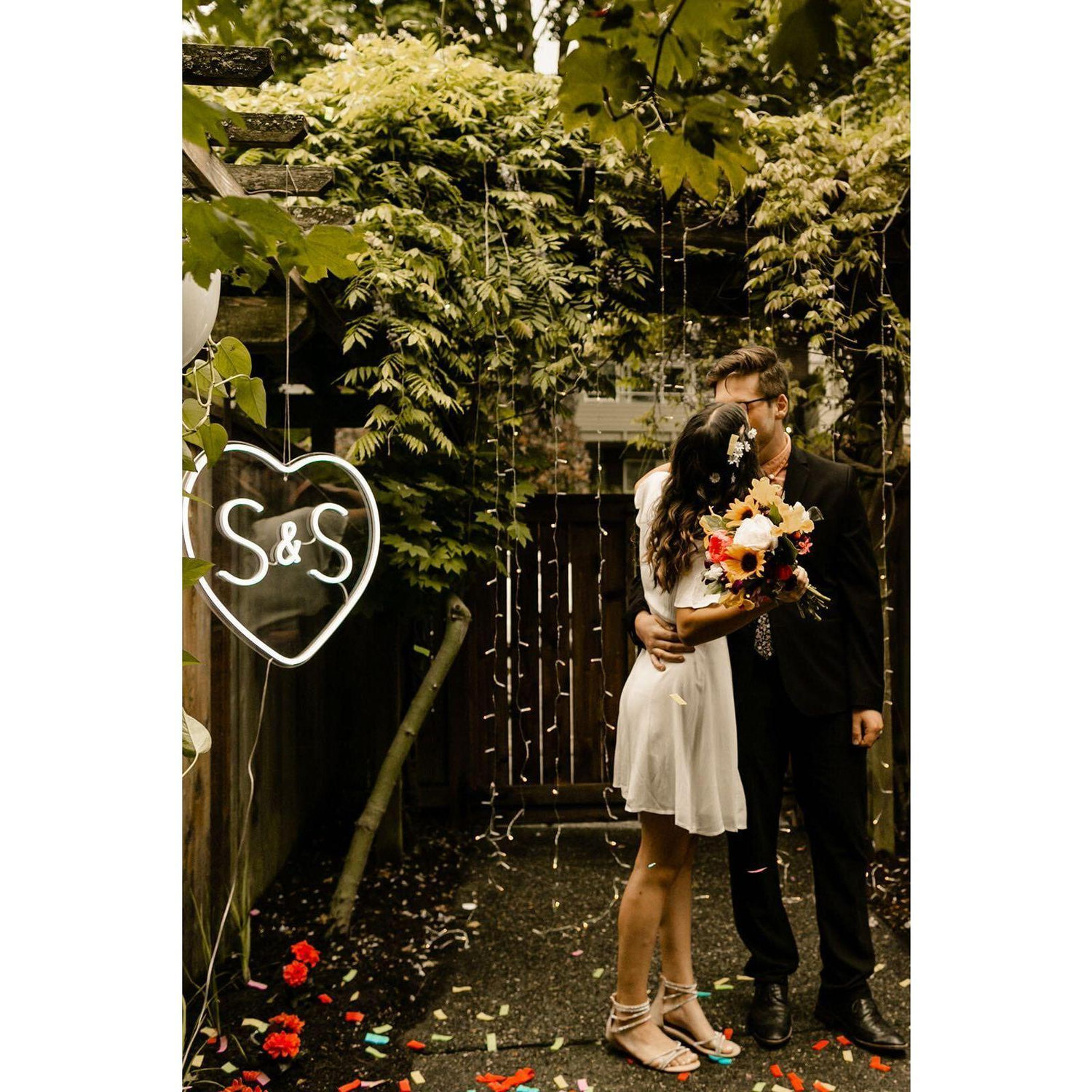 Our wedding day