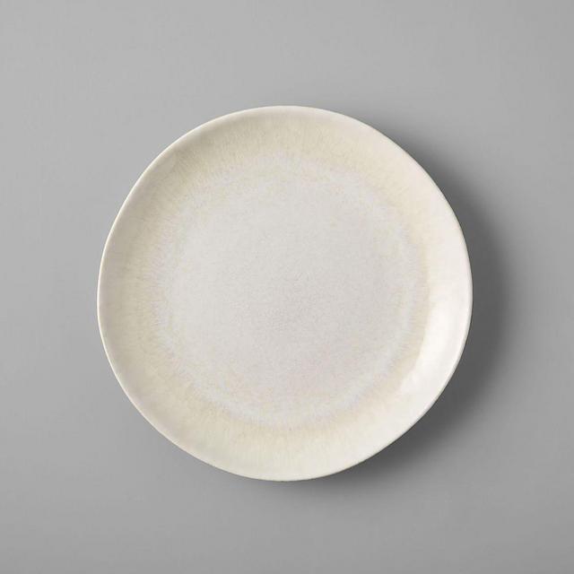 Reactive Glaze Salad Plate, Set of 4, White