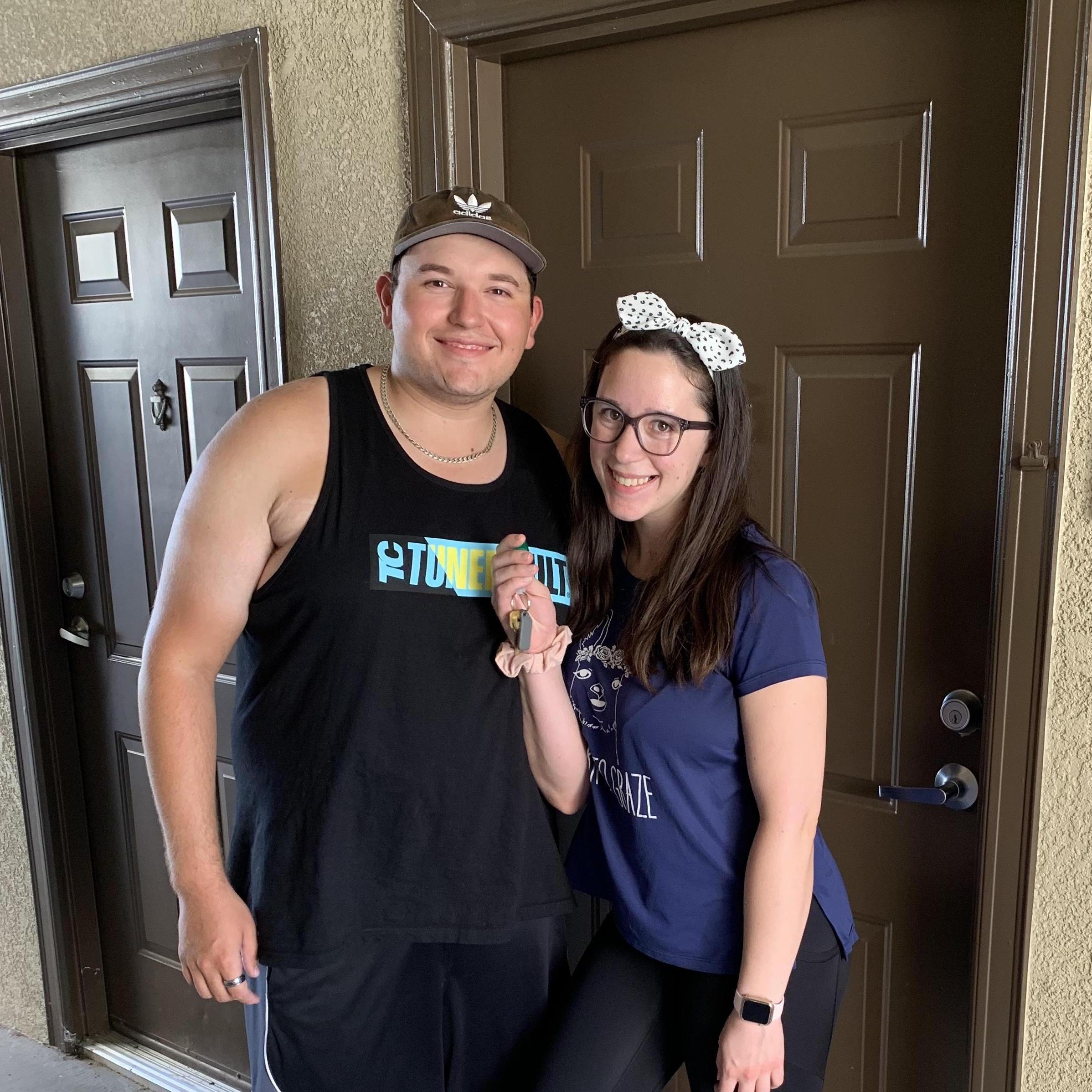 Our first apartment together