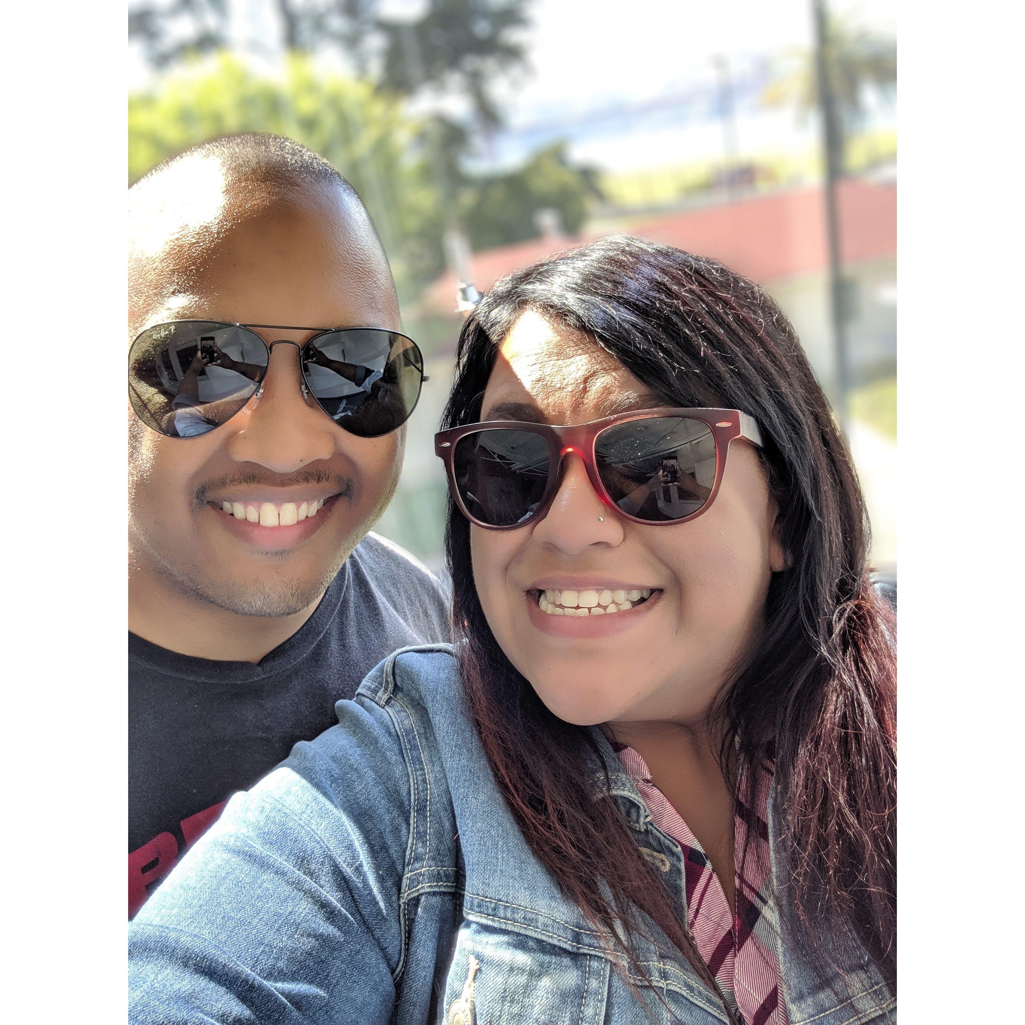 First Photo Ever Together!