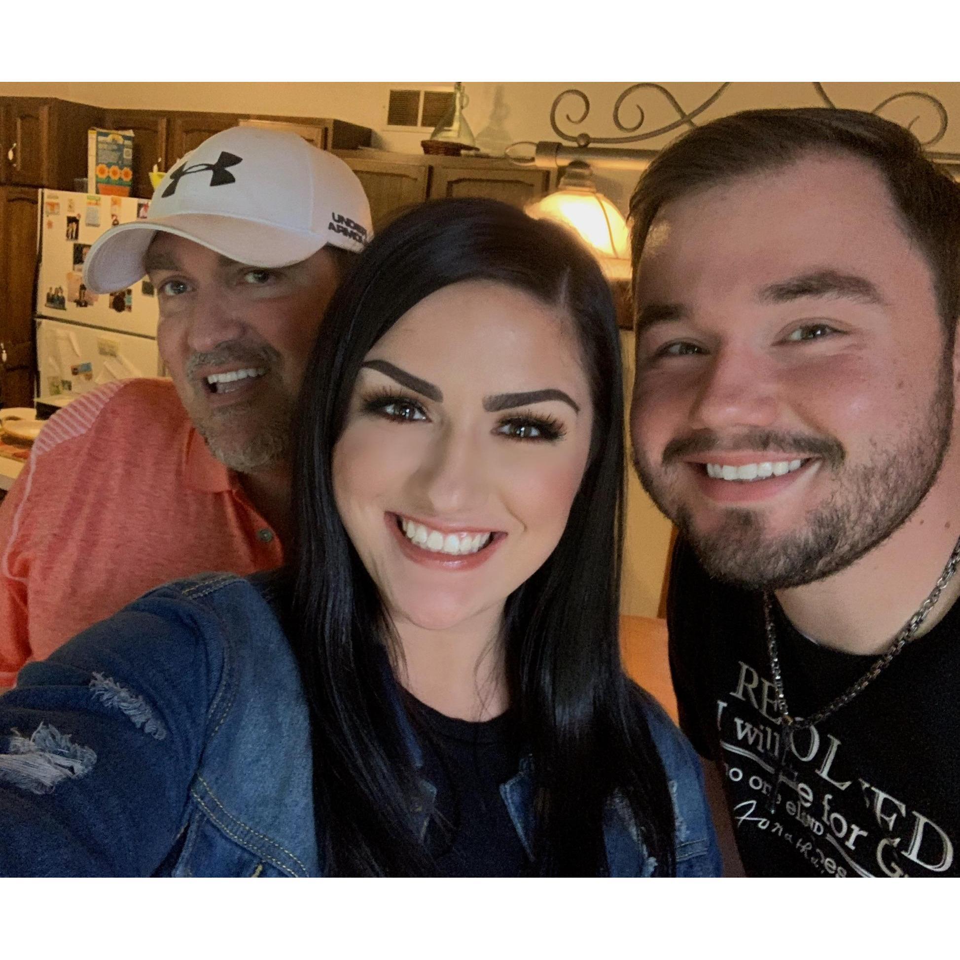 Zack met my dad!