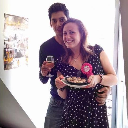 2014: Our first escargot experience, facilitated by our friend Josephine in Paris. // Nuestra primera experiencia comiendo caracoles, preparados por nuestra amiga Josephine en Paris.