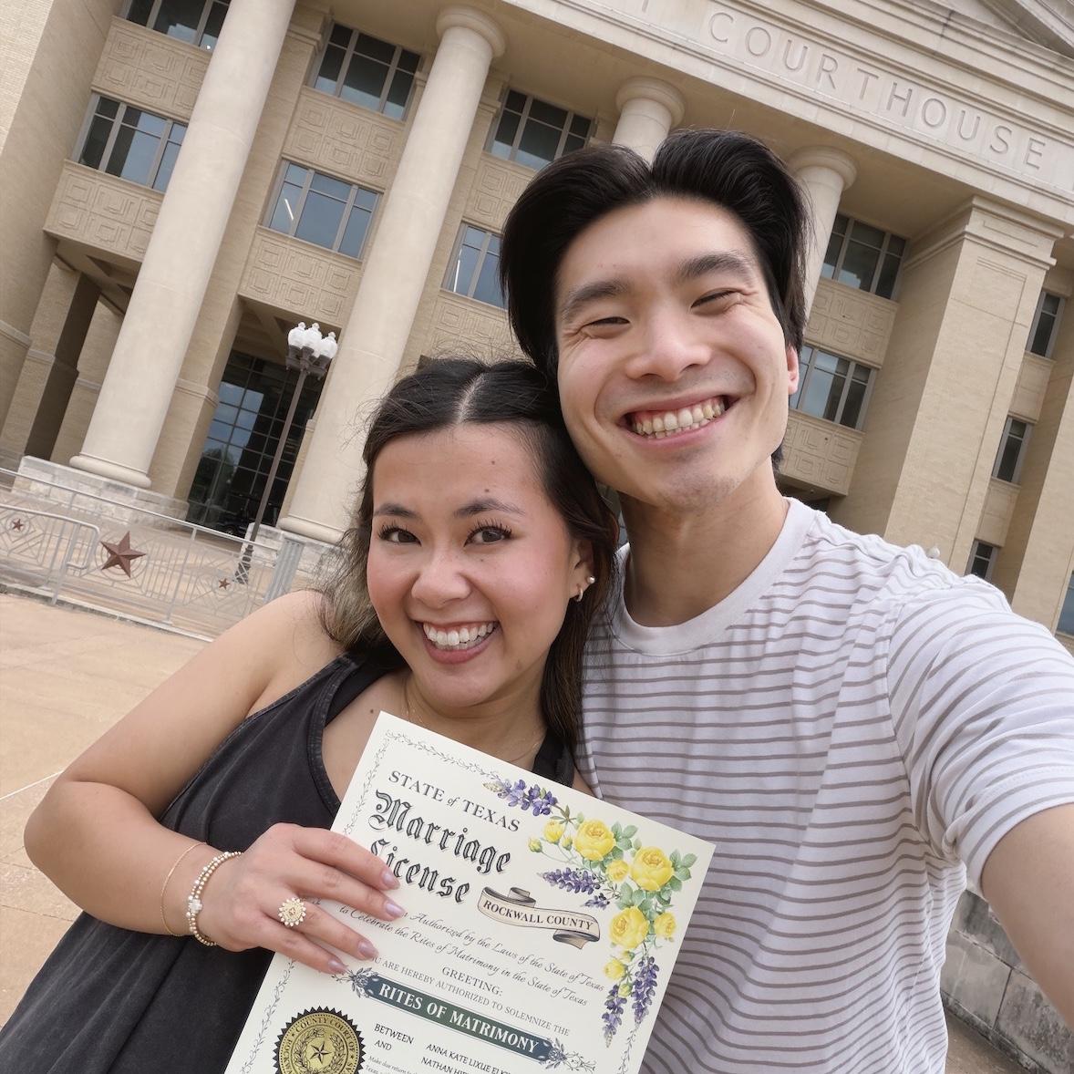 See you at the altar on May 30!