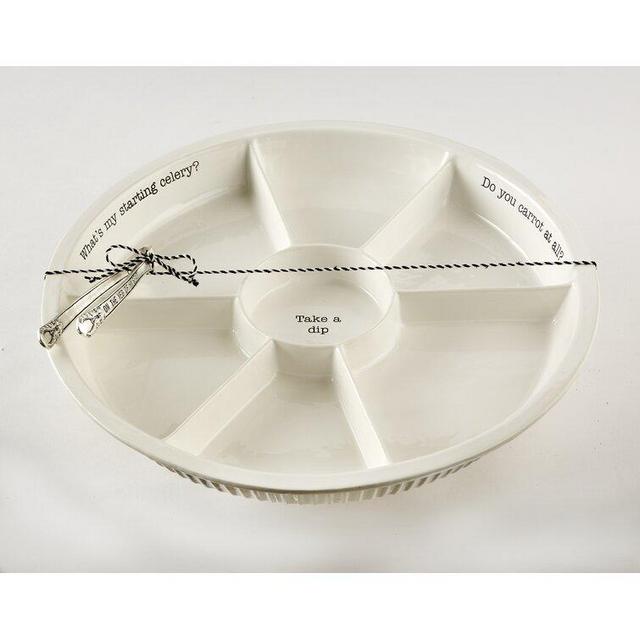 Mud Pie™ Divided Serving Dish