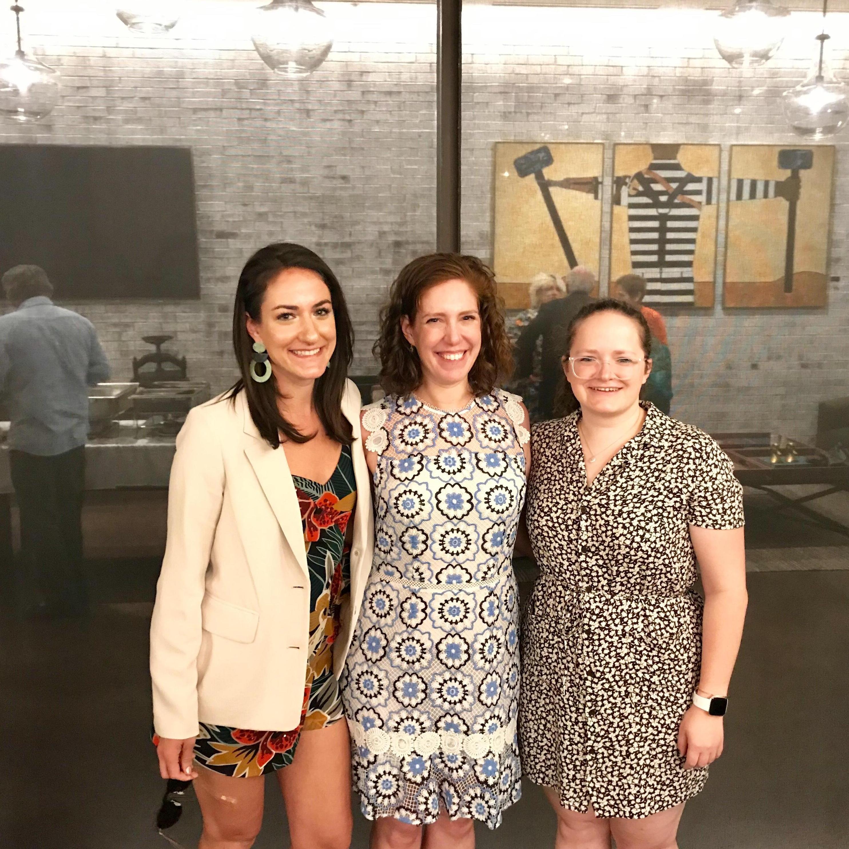 Emma and her sisters Alice and Molly at the brunch at Max and Elizabeth’s wedding! What a fun wedding!