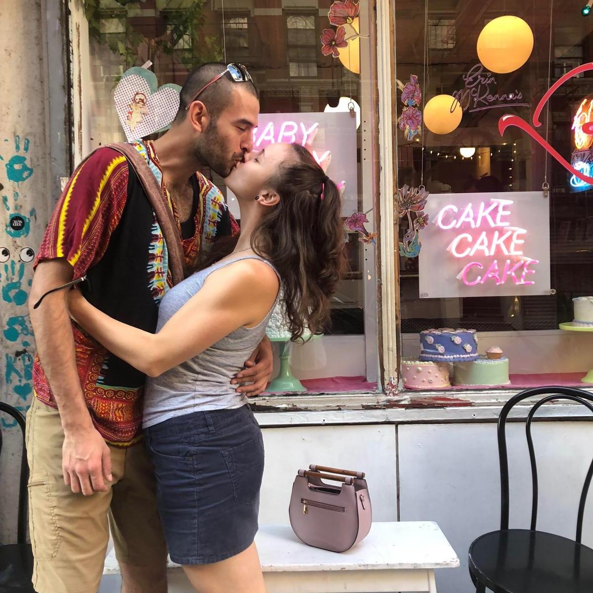 Celebrating Camille's 30th birthday with Anna in New York City (August 2018)
