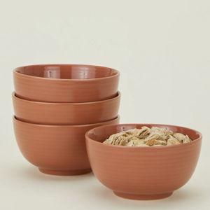 Essential Large Bowl, Set of 4 - Terracotta