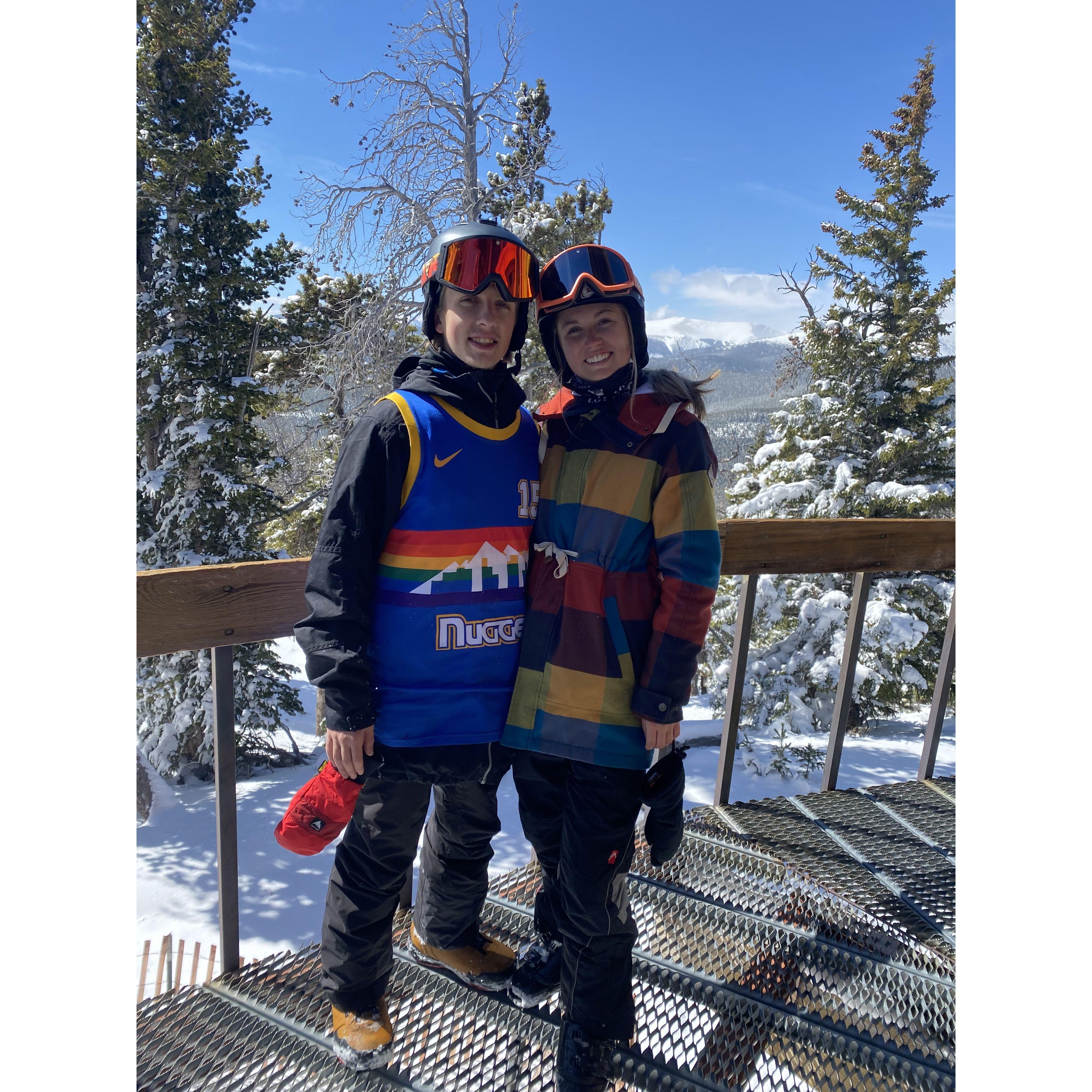April 20th, 2025 - Celebrating Braiden's 22nd with skiing at Eldora.
