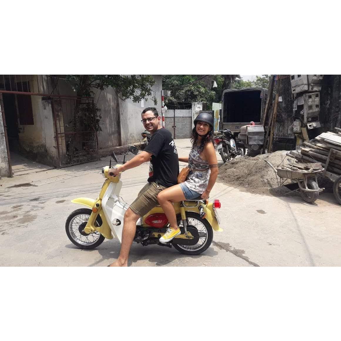 Snapped in Hanoi, Vietnam, while we were there teaching there.