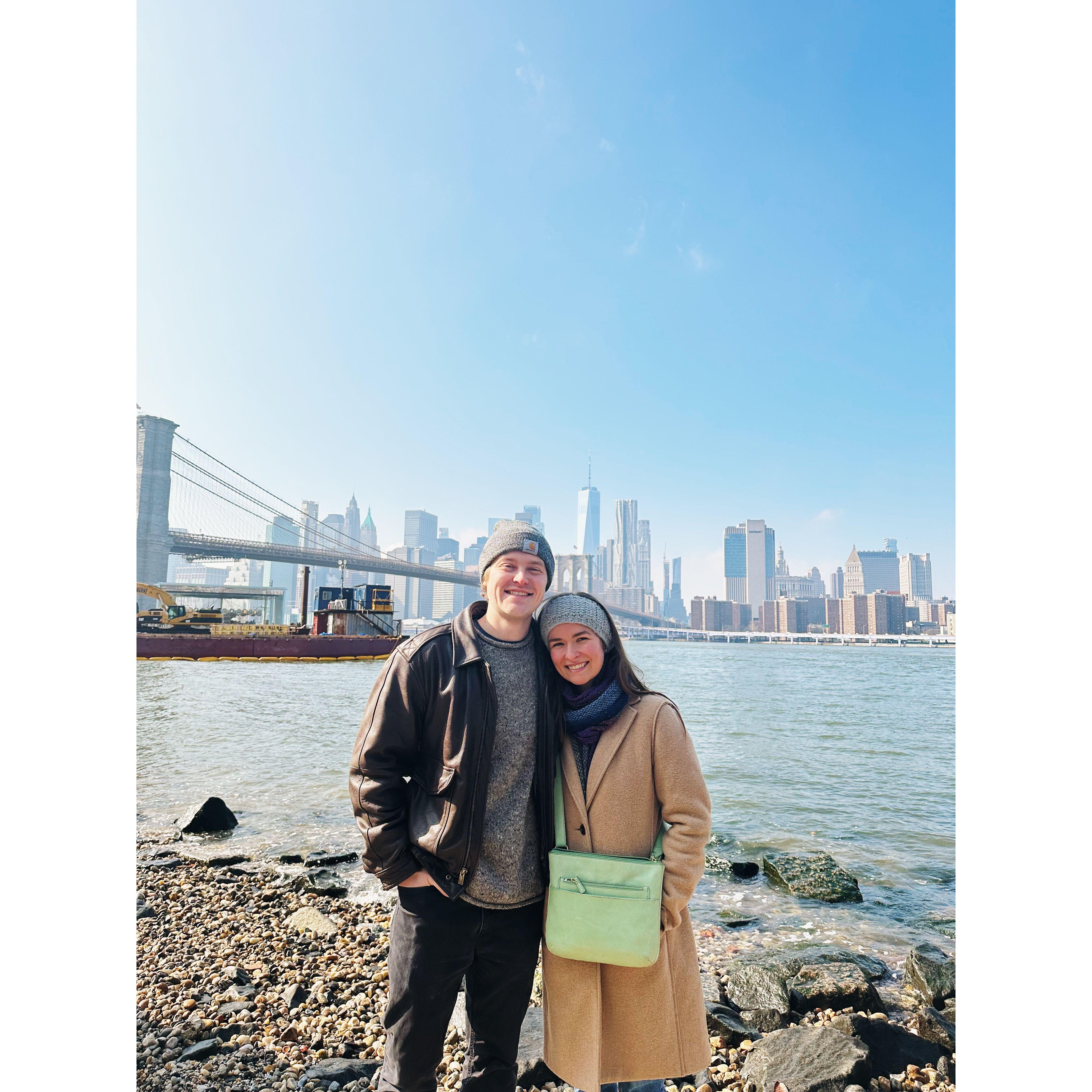 Visiting a friend and Brooklyn, 2023