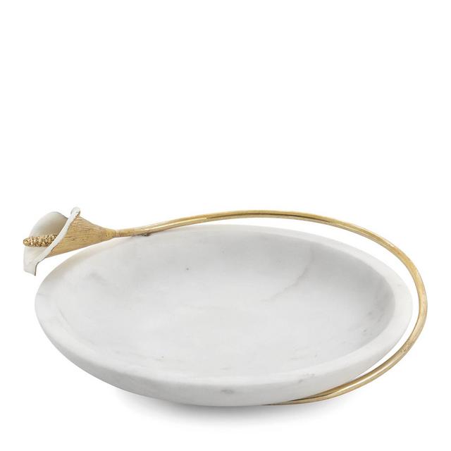 Michael Aram Calla Lily Marble Dish