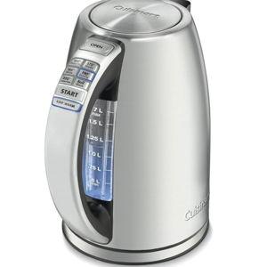 Cuisinart 1.7-Liter Stainless Steel Cordless Electric Kettle with 6 Preset Temperatures