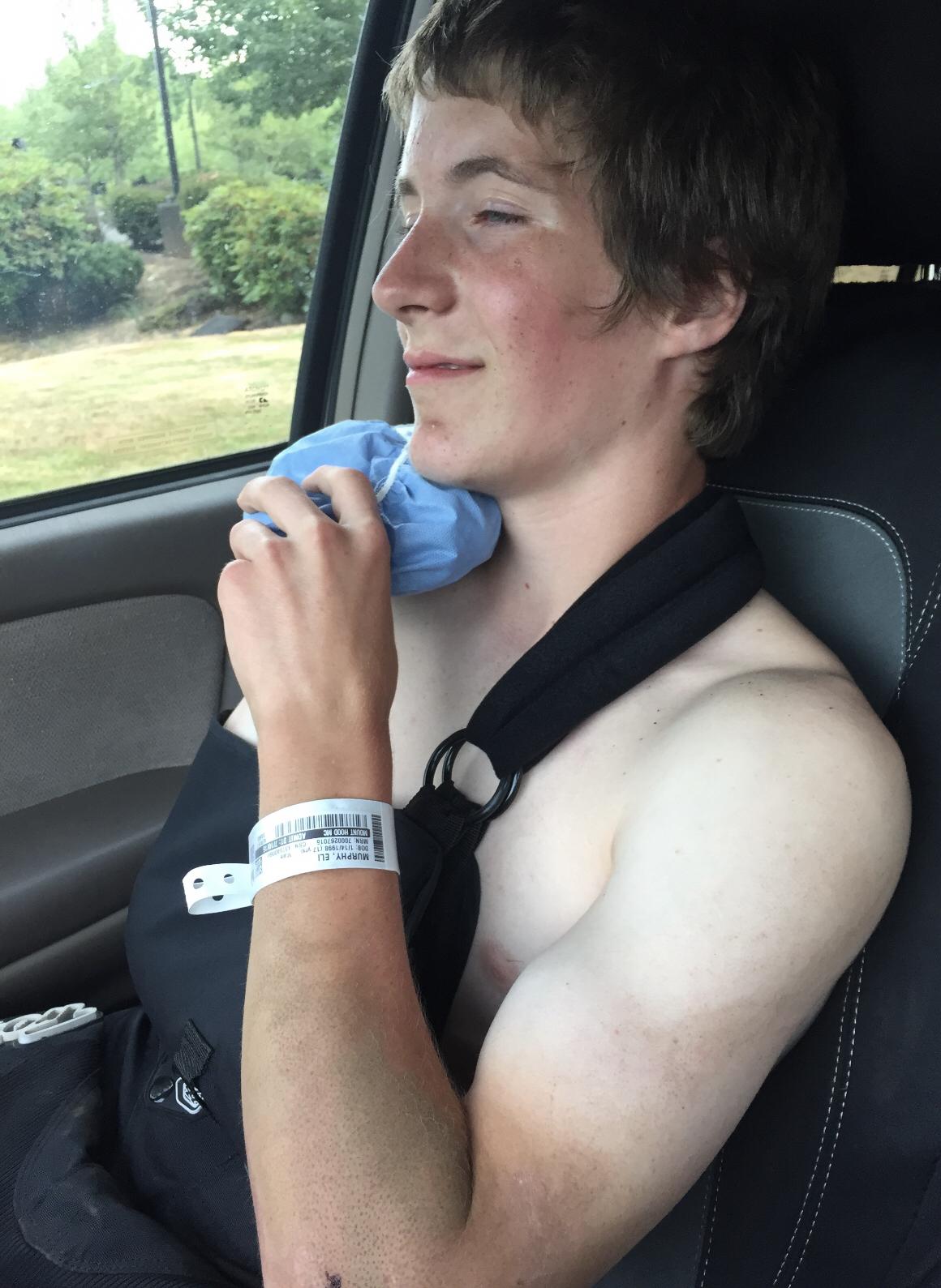 Classic Eli...always getting hurt!