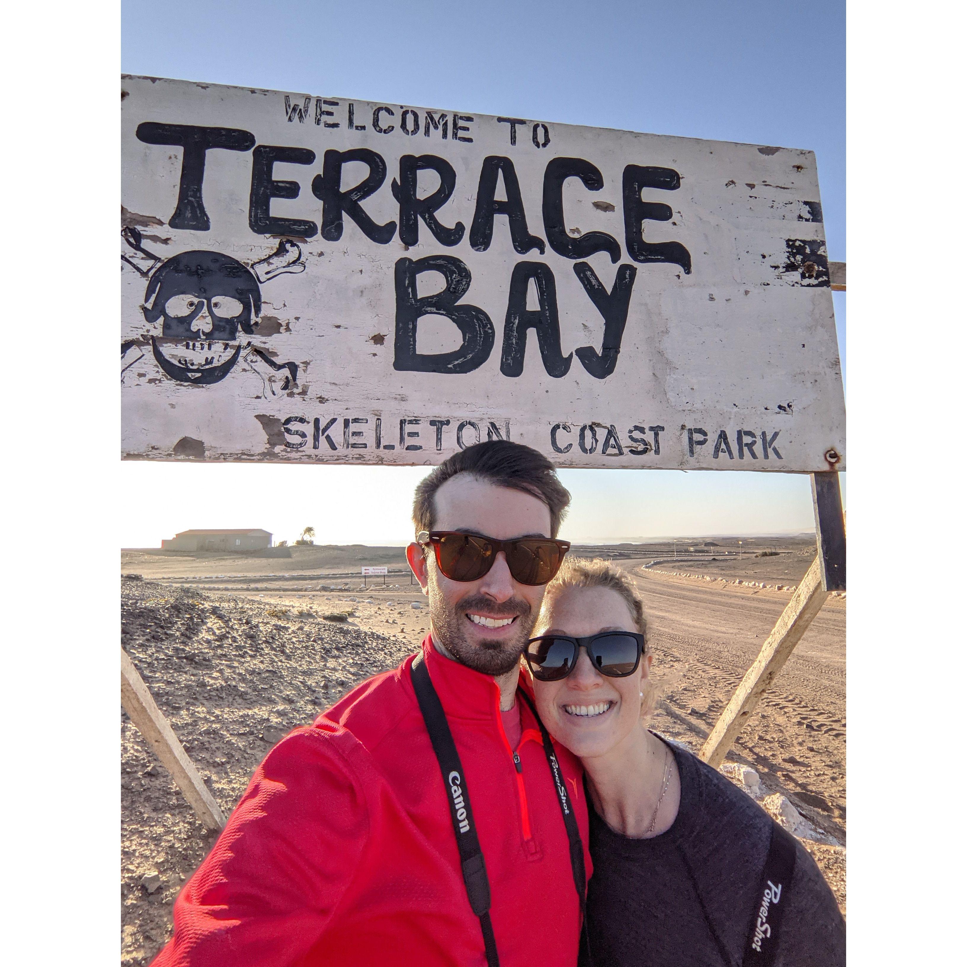 In our first international post-pandemic trip, we went to Namibia and drove to where the road ends on the Skeleton Coast - Terrace Bay.