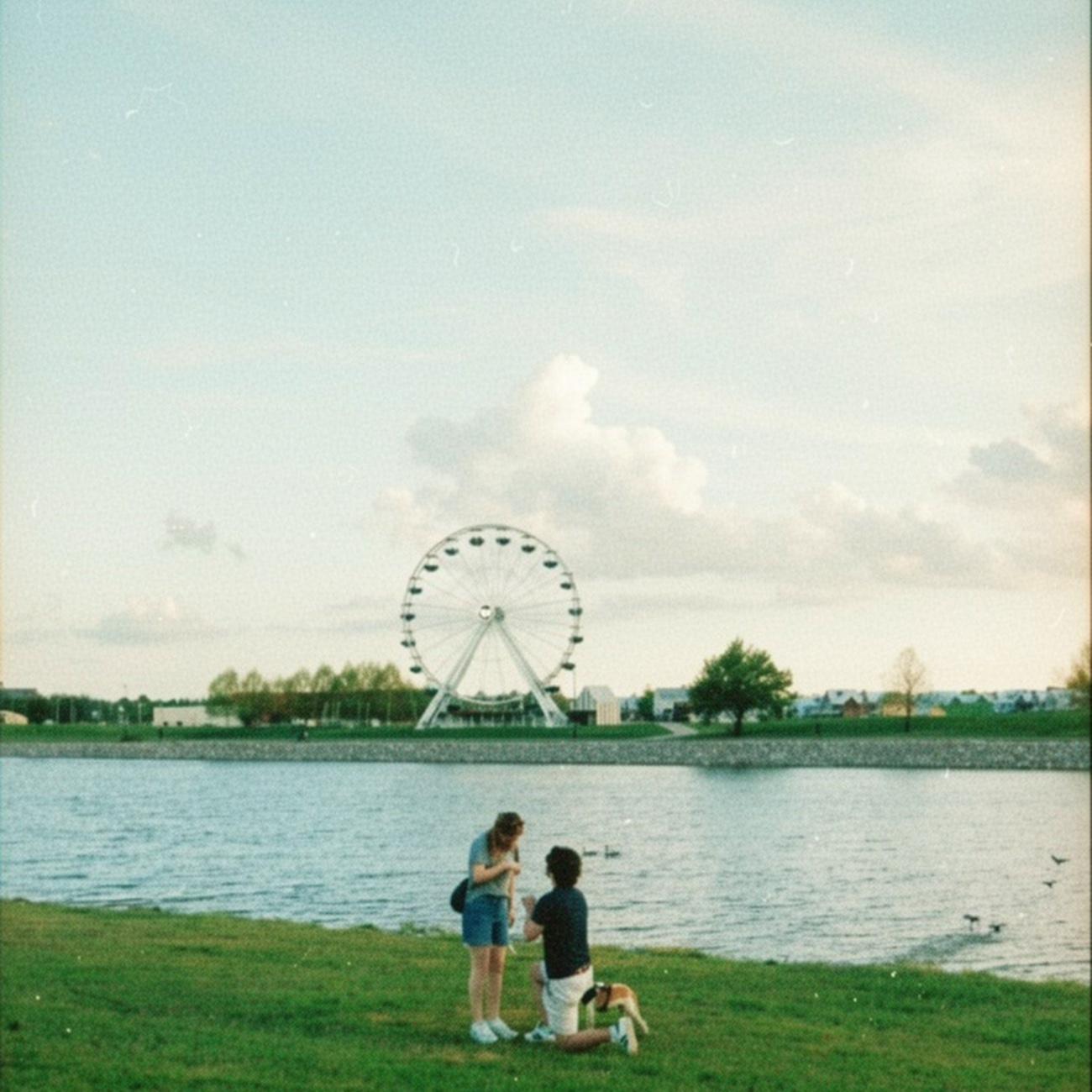Pictures of the proposal captured by Raven Zoie Photography