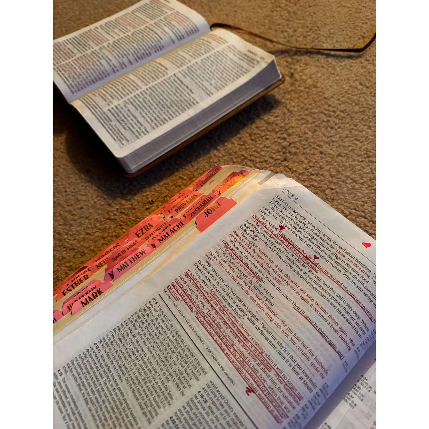 I love that we study the word together. Our intimacy with God comes first