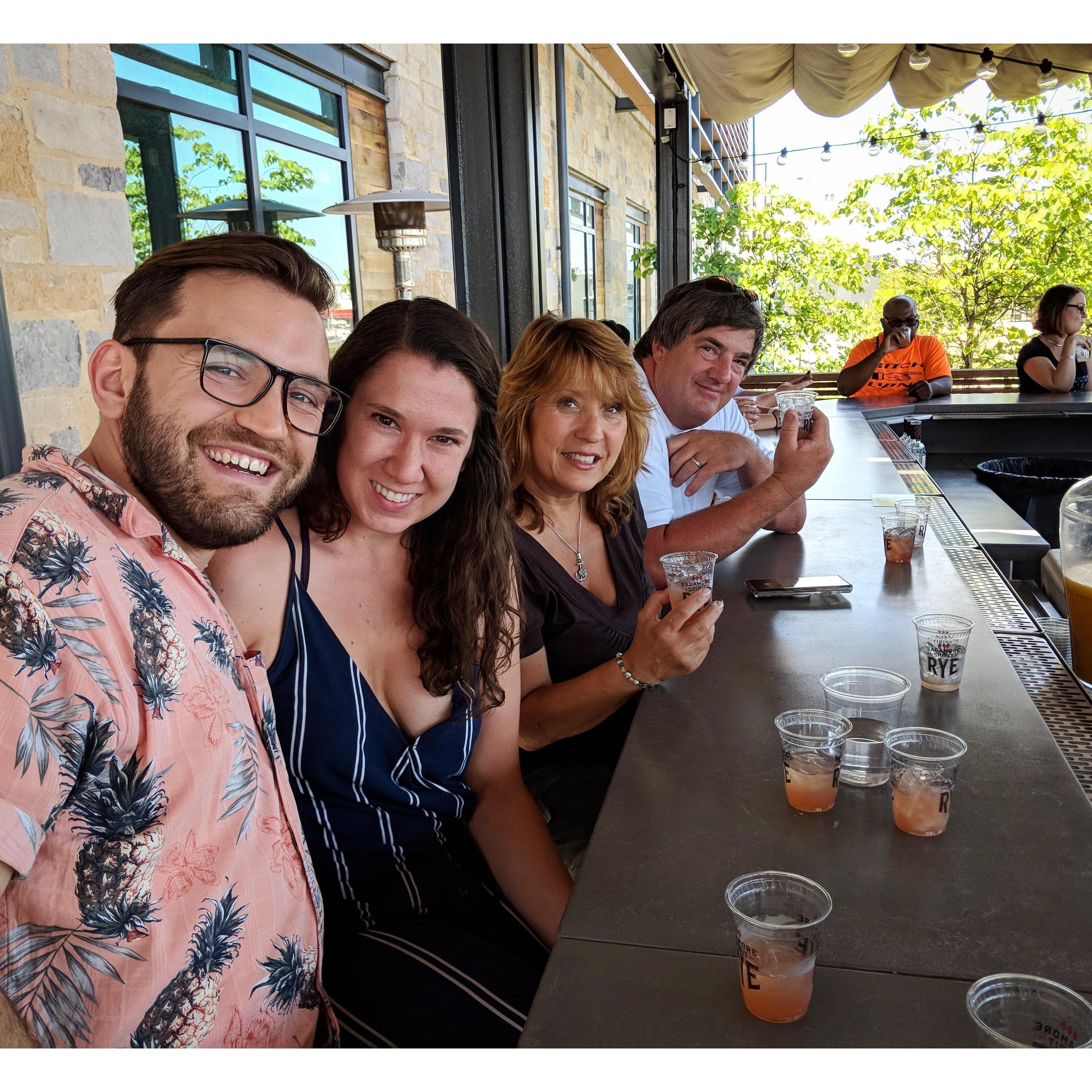 Fun day with the parents