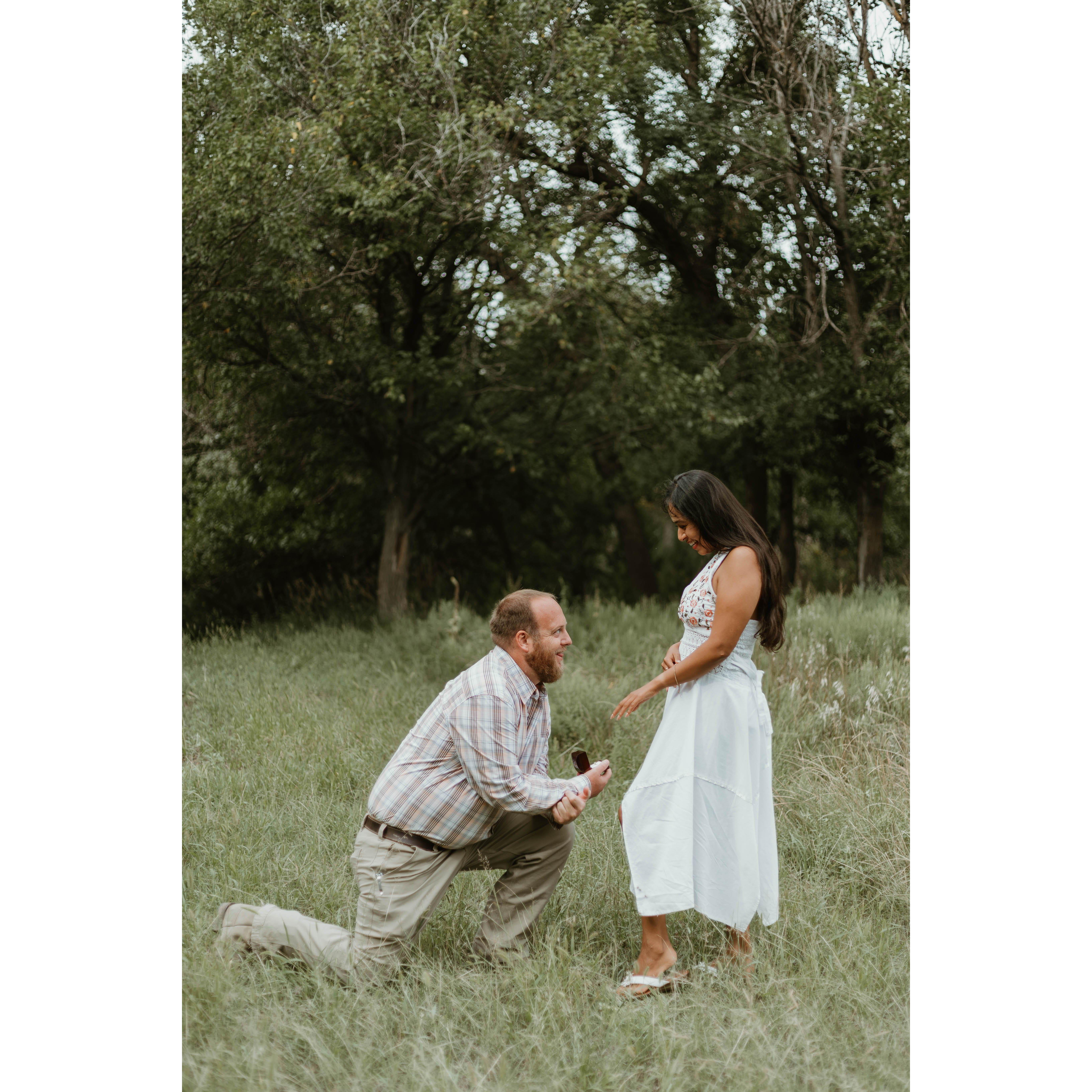 Forever starts here 💍❤️