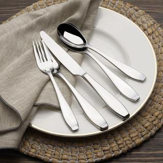 Haelynn Luxe Matte Black Flatware