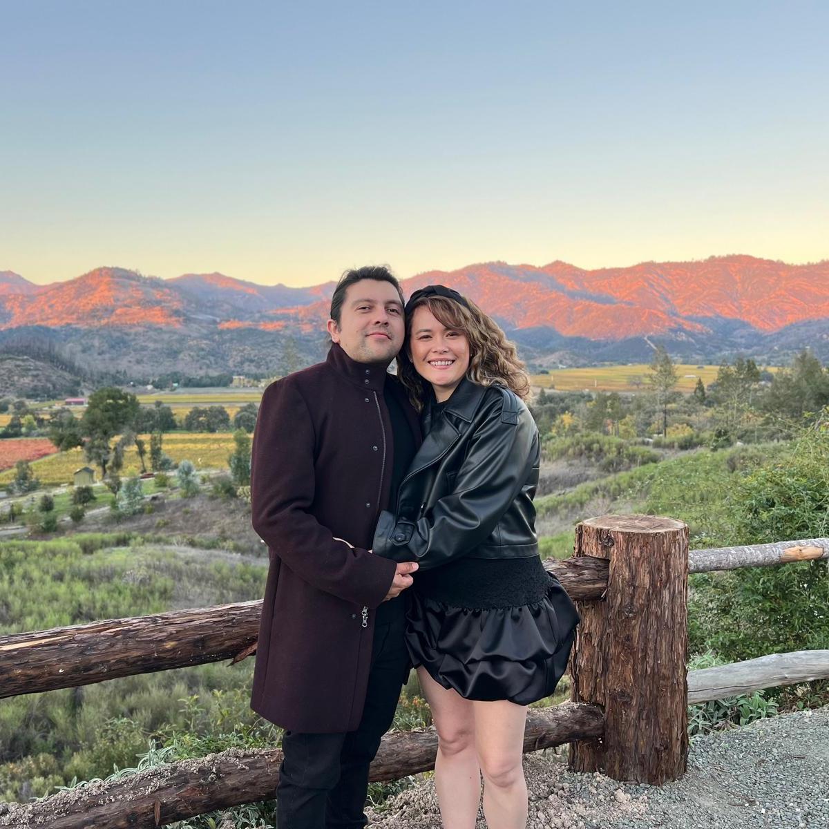 At the Castle in Napa for Lexy's Birthday