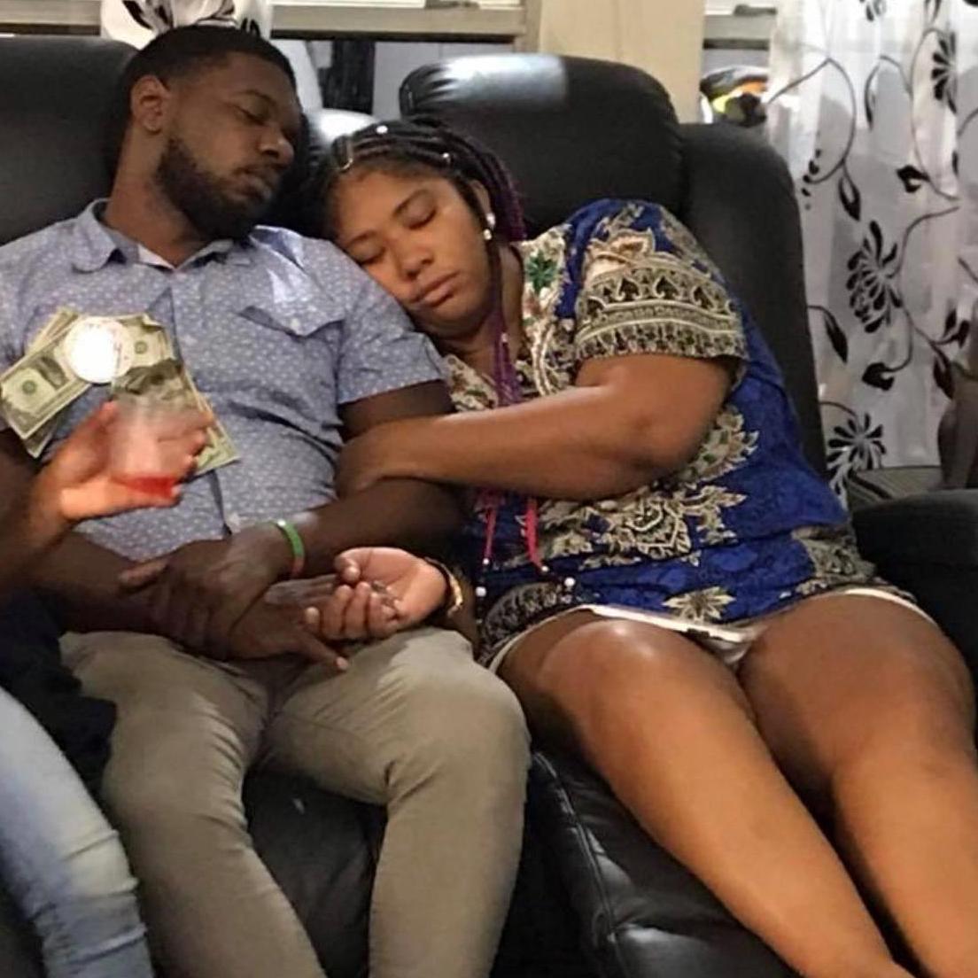 All partied out on Ronald's 30th birthday.