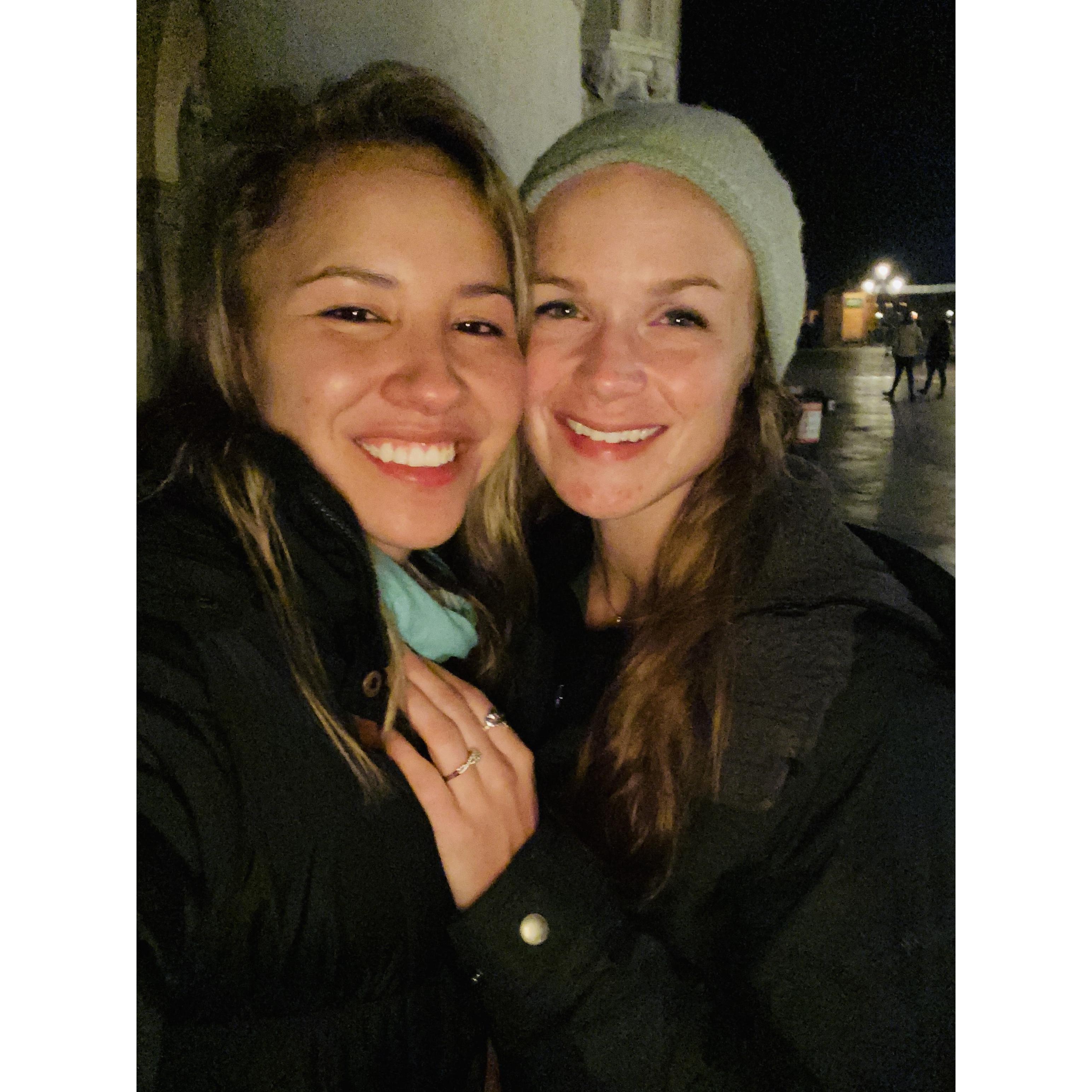 When Erin said Yes! to marrying Natalia in Italy!