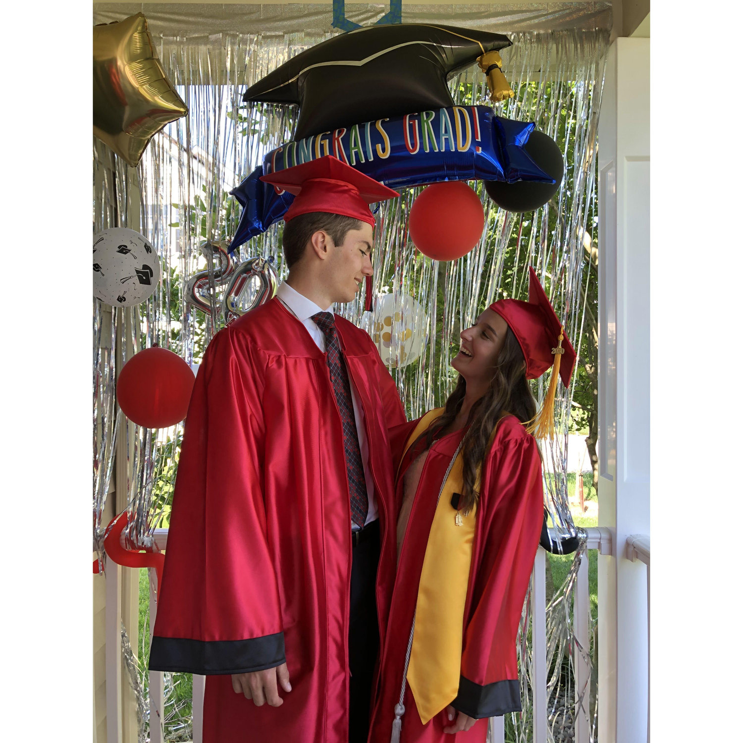 COVID High School "graduation," 2020