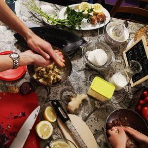 Cooking Class During Our Honeymoon